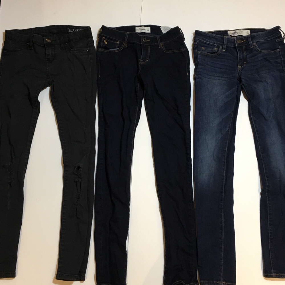 Blank NYC and A&F Jeans Loy